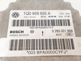 Volkswagen Eos Sterownik / Moduł Airbag 0285001868