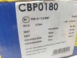 Seat Cordoba (6K) Pastiglie del freno (posteriore) CBP0180