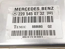 Mercedes-Benz S W220 Sterownik / Moduł zawieszenia pneumatycznego 2205450732