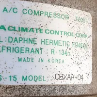 Hyundai Accent Ilmastointilaitteen kompressorin pumppu (A/C) CBXAA04