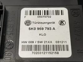 Volkswagen Eos Передний комплект электрического механизма для подъема окна 5K0959793A