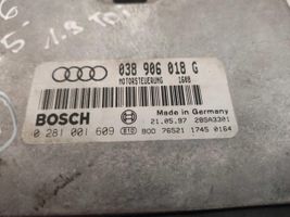 Audi RS6 C5 Moottorin ohjainlaite/moduuli (käytetyt) 0281001609