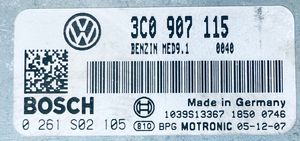 Volkswagen PASSAT B6 Moottorin ohjainlaite/moduuli 3C0907115