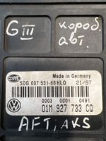 Volkswagen Golf III Module de contrôle de boîte de vitesses ECU 01M927733CQ