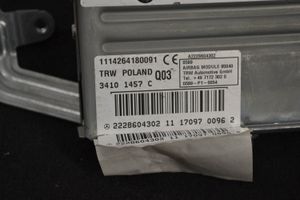 Mercedes-Benz S W222 Poduszka powietrzna Airbag drzwi tylnych 2228604302