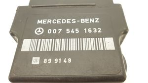 Mercedes-Benz E W124 Przekaźnik / Modul układu ogrzewania wstępnego 0075451632