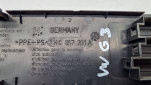 Volkswagen Sharan Cadre, panneau d'unité radio / GPS 1H0857231A