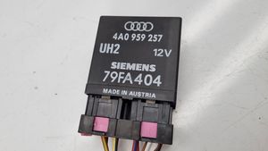 Audi 80 90 S2 B4 Relè alzacristalli elettrici 4A0959257