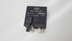Audi 80 90 B3 Relè alzacristalli elettrici 443959257
