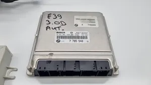 BMW 5 E39 Komputer / Sterownik ECU i komplet kluczy 7785540