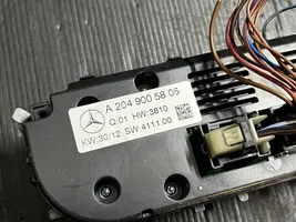 Mercedes-Benz C W204 Centralina del climatizzatore A2049005805