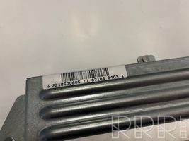 Mercedes-Benz S W221 Aizmugurējo durvju drošības spilvens A2218600605