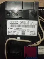 Audi A8 S8 D3 4E Interrupteur d'éclairage intérieur et d’ambiance 4e907135