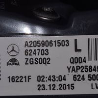 Mercedes-Benz C W205 Takaluukun takavalot A2059061503