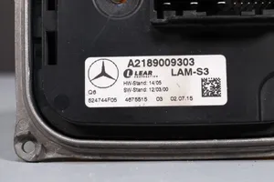 Mercedes-Benz CLA C117 X117 W117 LED-liitäntälaitteen ohjausmoduuli A2189009303
