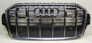 Audi Q7 4L Etupuskurin ylempi jäähdytinsäleikkö 4M0853651A