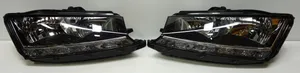 Skoda Fabia Mk3 (NJ) Lot de 2 lampes frontales / phare 