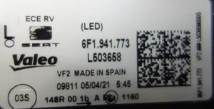Seat Ibiza V (KJ) Lot de 2 lampes frontales / phare 6F1941773A