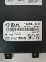 Volkswagen PASSAT B7 Bluetoothin ohjainlaite/moduuli 7P6035730D