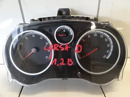 Opel Corsa D Speedometer (instrument cluster) P0013312045