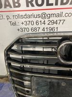 Audi A6 S6 C7 4G Etupuskurin ylempi jäähdytinsäleikkö 4G0853651AE