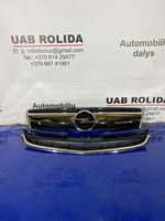 Opel Antara Front bumper upper radiator grill 96433242