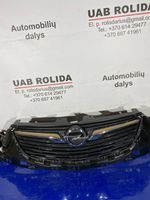 Opel Crossland X Grille calandre supérieure de pare-chocs avant 39097382