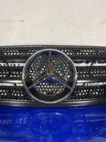 Mercedes-Benz ML W163 Grille calandre supérieure de pare-chocs avant 1638800185