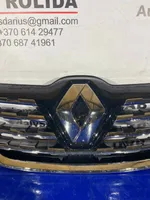 Renault Koleos II Grille calandre supérieure de pare-chocs avant 623100754R