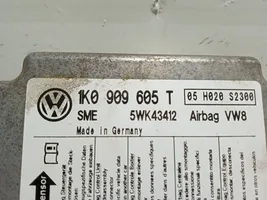 Volkswagen Golf SportWagen Turvatyynyn ohjainlaite/moduuli 1K0909605T