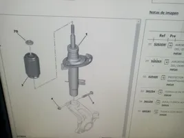 Citroen C3 Pluriel Ammortizzatore anteriore con molla elicoidale 9672655480