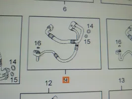 Opel Astra G Durite de refroidissement tube 6850328