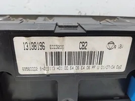 Opel Vectra A Module unité de contrôle climatisation 13138196