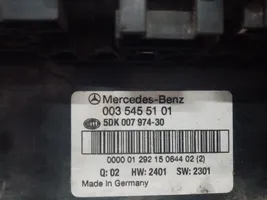 Mercedes-Benz CLK AMG A208 C208 Unité de contrôle BSM 0035455101