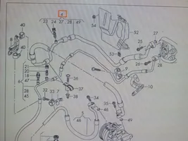Volkswagen Passat Alltrack Tubo flessibile condotto refrigerante 3C0820743P