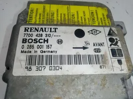 Renault Clio I Turvatyynyn ohjainlaite/moduuli 7700426752