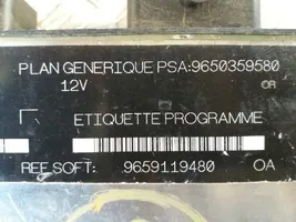 Citroen C15 Sterownik / Moduł ECU 9650359580