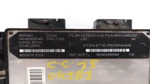 Citroen C15 Calculateur moteur ECU 9641390180
