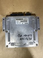 Peugeot 307 Unité de commande, module ECU de moteur 0281010779