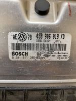 Volkswagen PASSAT B5 Unidad de control/módulo del motor 038906019KD