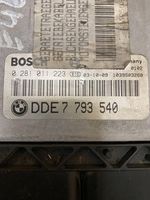 BMW 3 E46 Komputer / Sterownik ECU i komplet kluczy 7793540