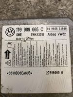 Volkswagen Touran I Turvatyynyn ohjainlaite/moduuli 1T0909605C