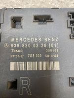 Mercedes-Benz Vito Viano W639 Durų elektronikos valdymo blokas 6398200226