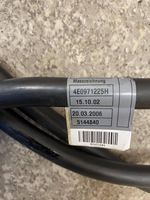 Audi A8 S8 D3 4E Câble de batterie positif 4E0971225H