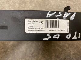 Mercedes-Benz Vito Viano W639 Sähköinen ohjaamon lämmittimen säteilylämmitin A6394460429