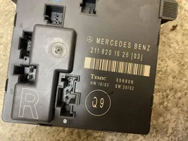 Mercedes-Benz E W211 Door control unit/module 211820162603