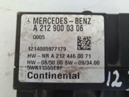 Mercedes-Benz E W212 Capteur radar de distance A2129000360