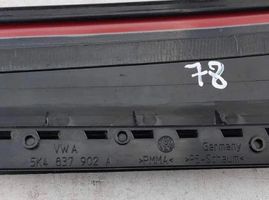 Volkswagen Golf VI Front door glass trim molding 5K4837902A