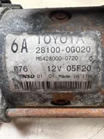 Toyota Avensis T250 Käynnistysmoottori 281000G020