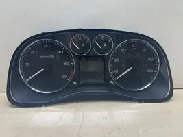 Peugeot 307 Compteur de vitesse tableau de bord P9663648480